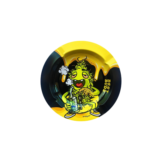 Metallaschenbecher Best Buds Dab-All-Day 14 cm