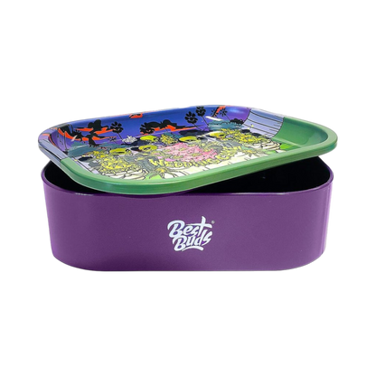 Best Buds Blechdose Wedding Cake mit integriertem Rolling Tray