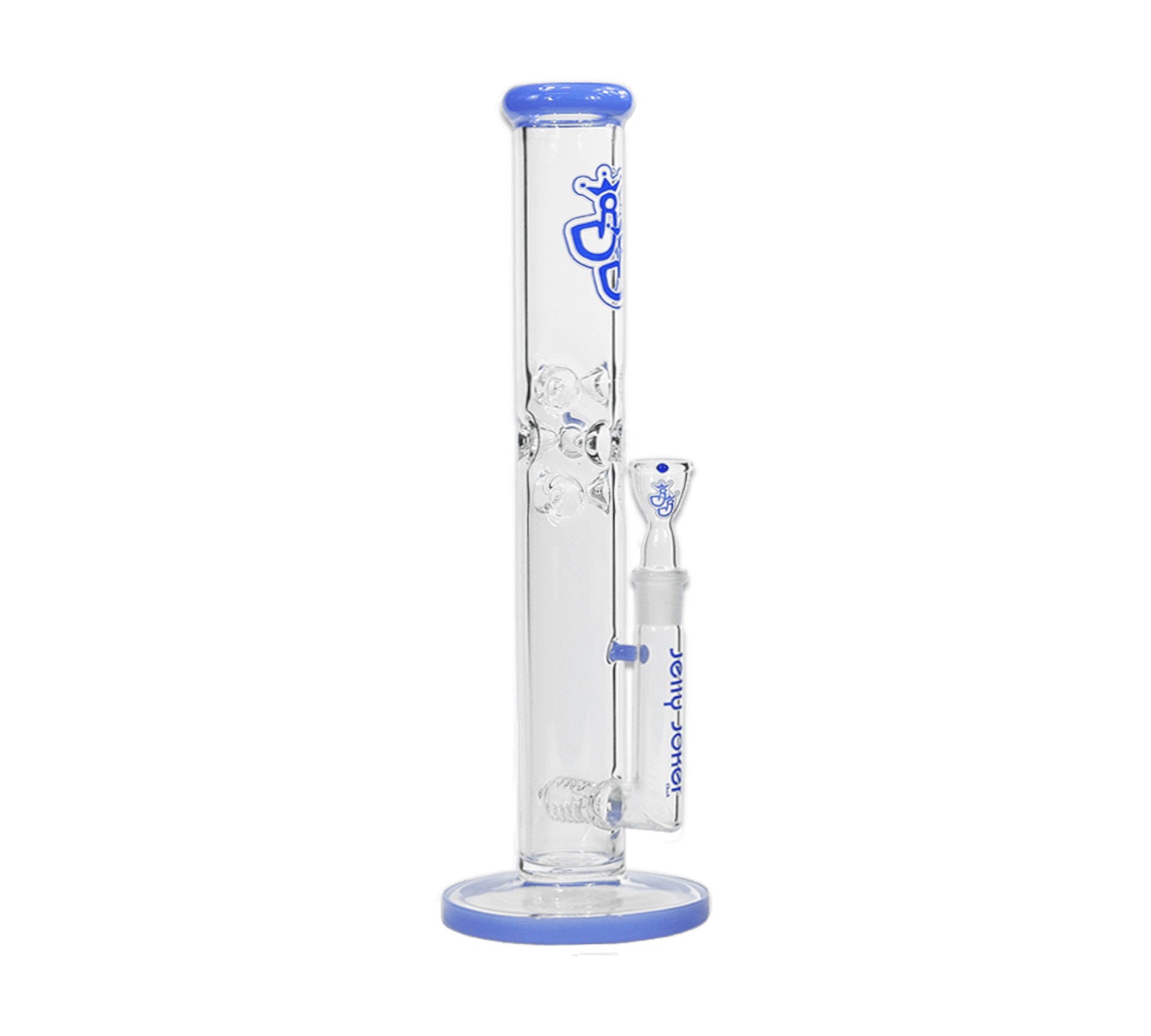 Bong CiceA 40 cm – 5 mm Borosilikatglas – Blau – Jelly Joker