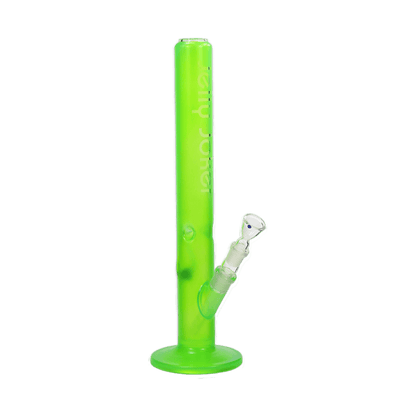Frosted Ice Green Bong 45 cm aus 5 mm Glas