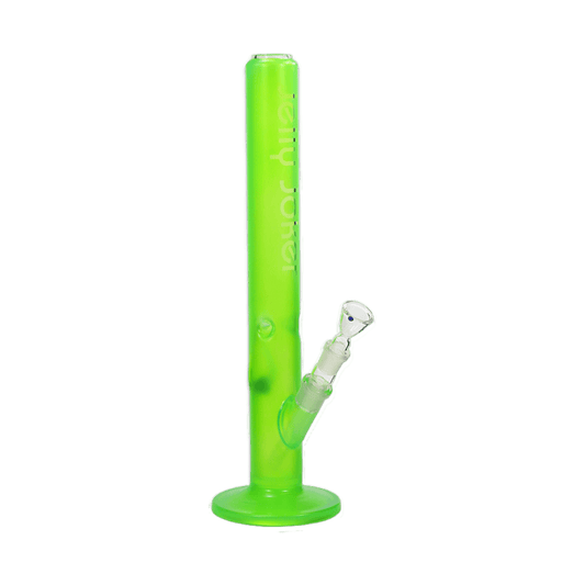 Frosted Ice Green Bong 45 cm aus 5 mm Glas