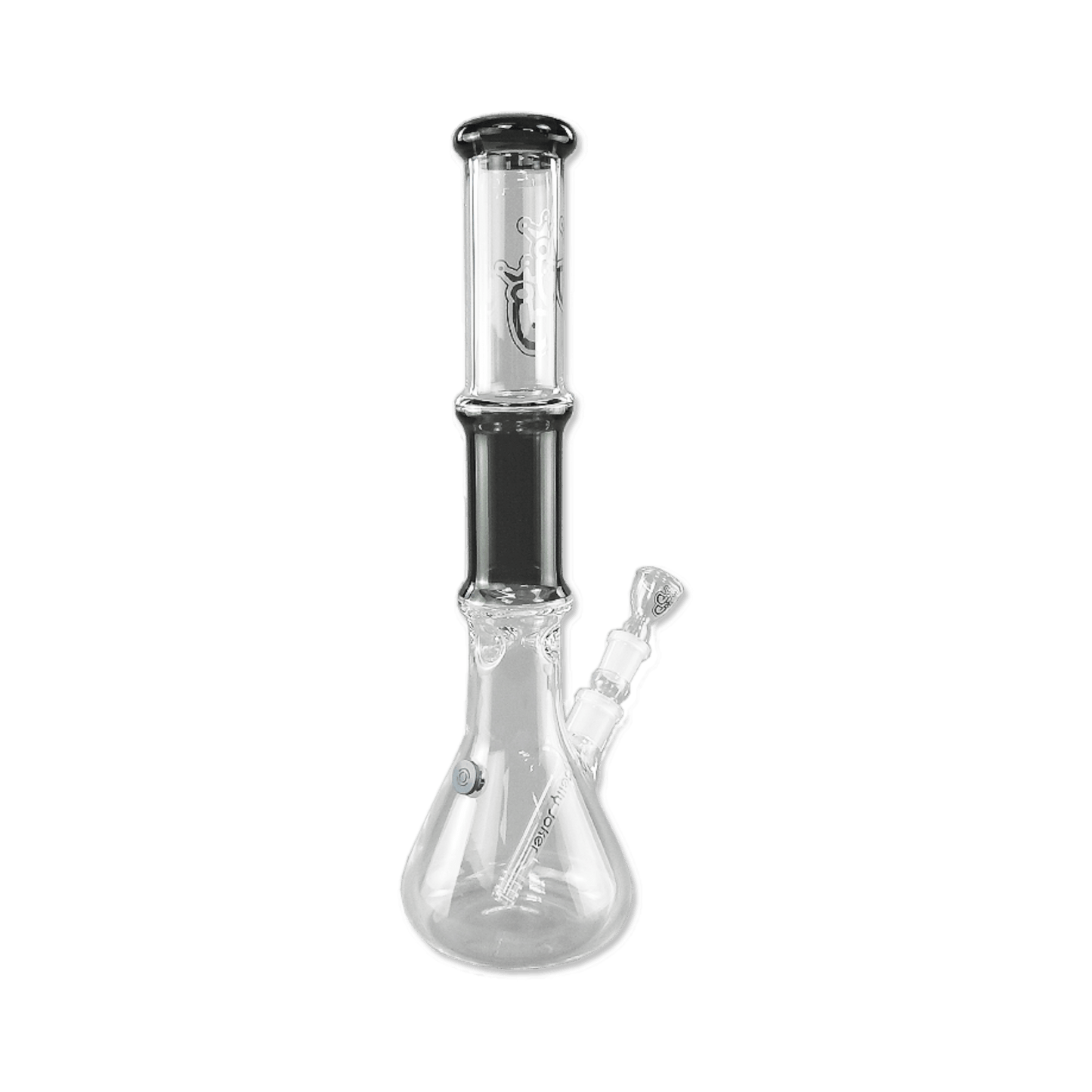 Glasbong Clyde mit 5 mm Borosilikatglas