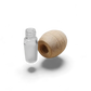 Woody – Bong auf Holzsockel mit Holzköpfchen – 41cm – 5mm