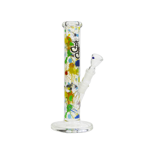 Colour N-Blobs Bong 30 cm mit bunten Glasapplikationen