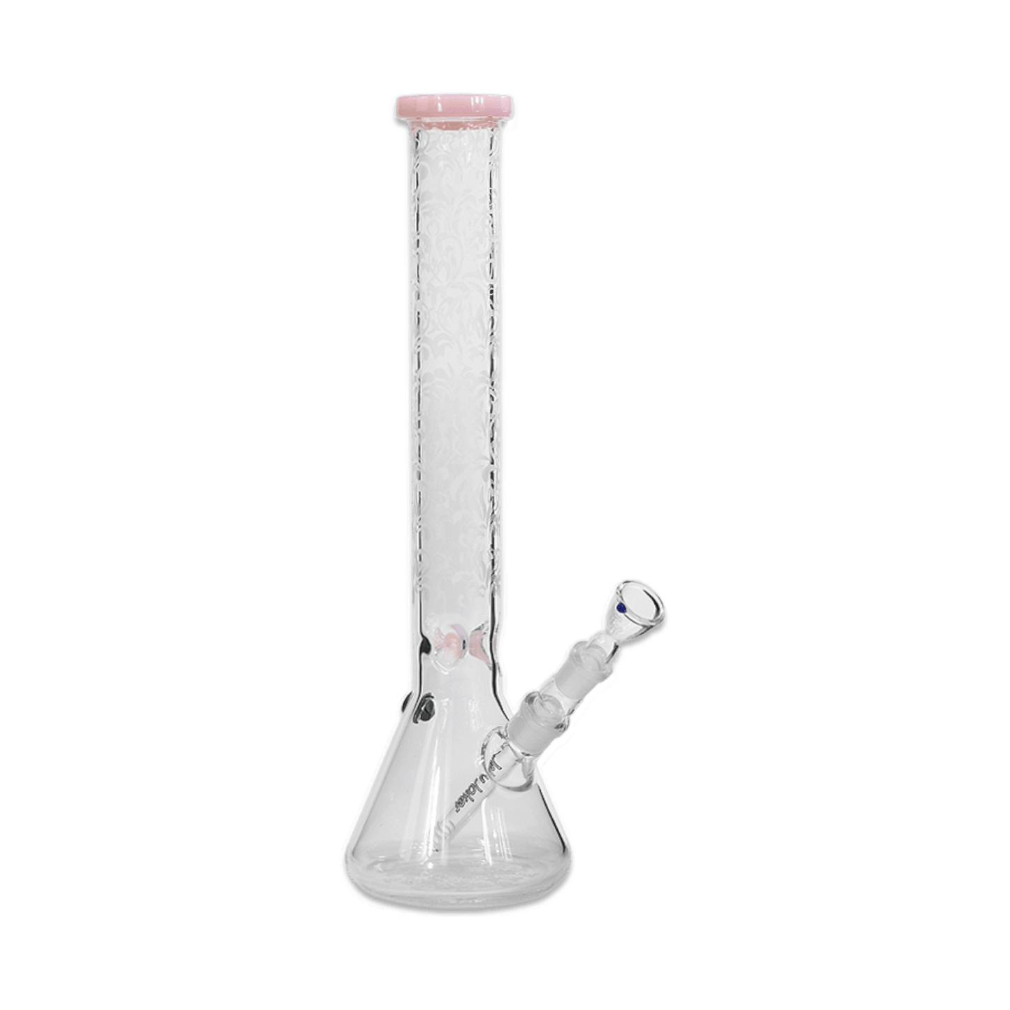 Pink Temptation Bong 45 cm aus 5 mm Borosilikatglas