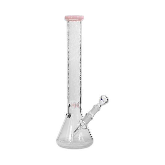 Pink Temptation Bong 45 cm aus 5 mm Borosilikatglas