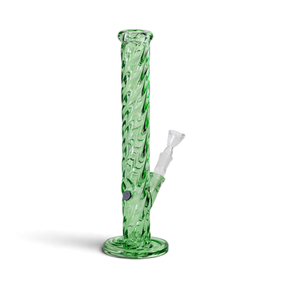 Grüne Zylinderbong Twylinder mit 5 mm Glasstärke