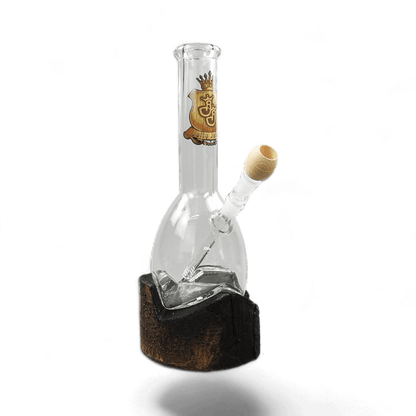 Jelly Joker Woody – 41 cm Glasbong mit edlem Holzsockel und 18,8 mm Schliff