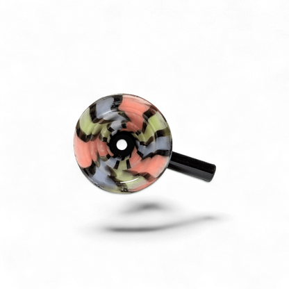 Bunter Bong Flutschkopf Aquarell mit Griff