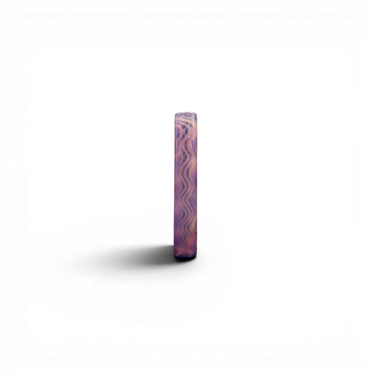 BradBGlass Milky Purple Glas Tip