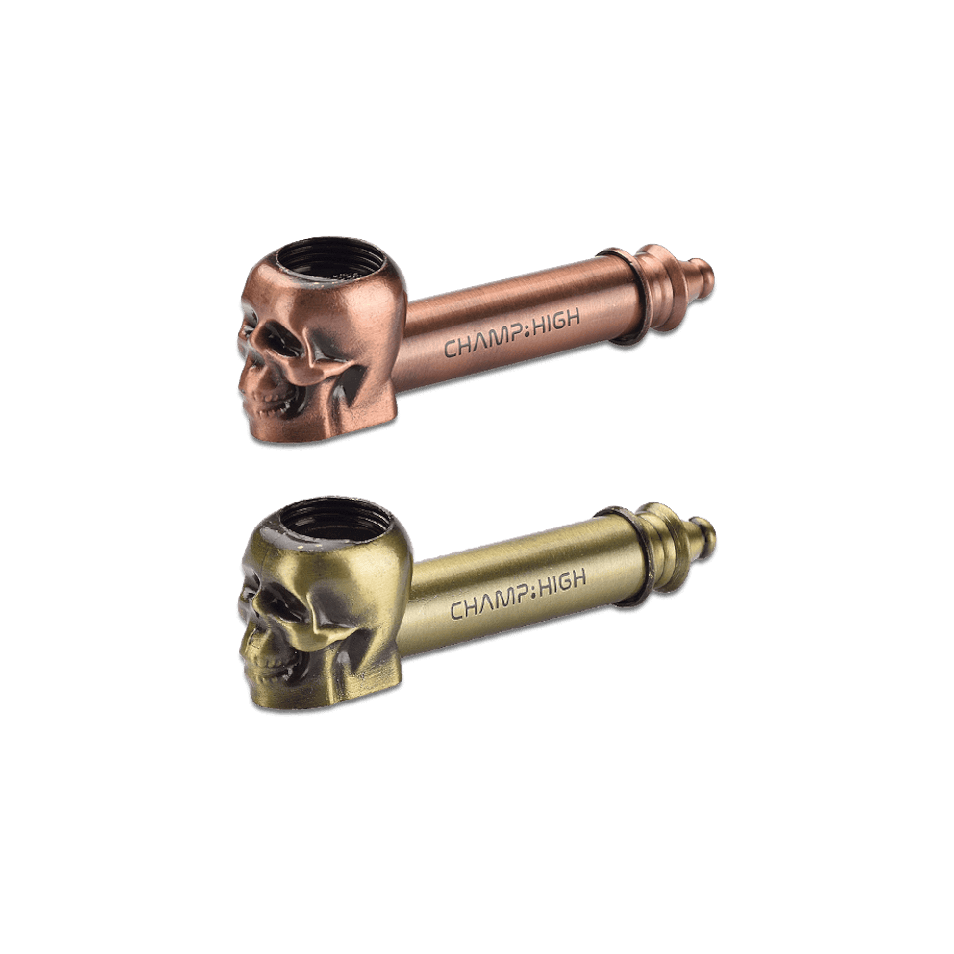 Champ High Metall Skull Pipe