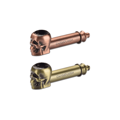 Champ High Metall Skull Pipe