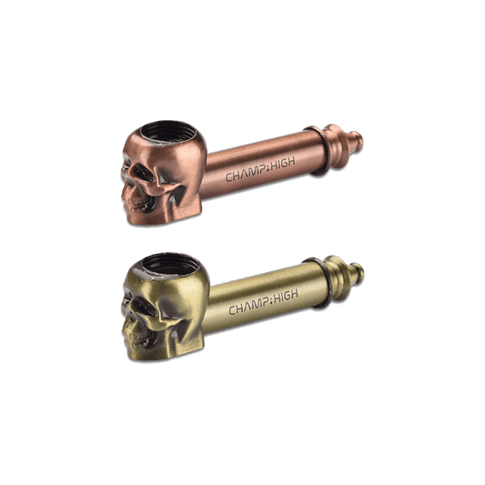 Champ High Metall Skull Pipe
