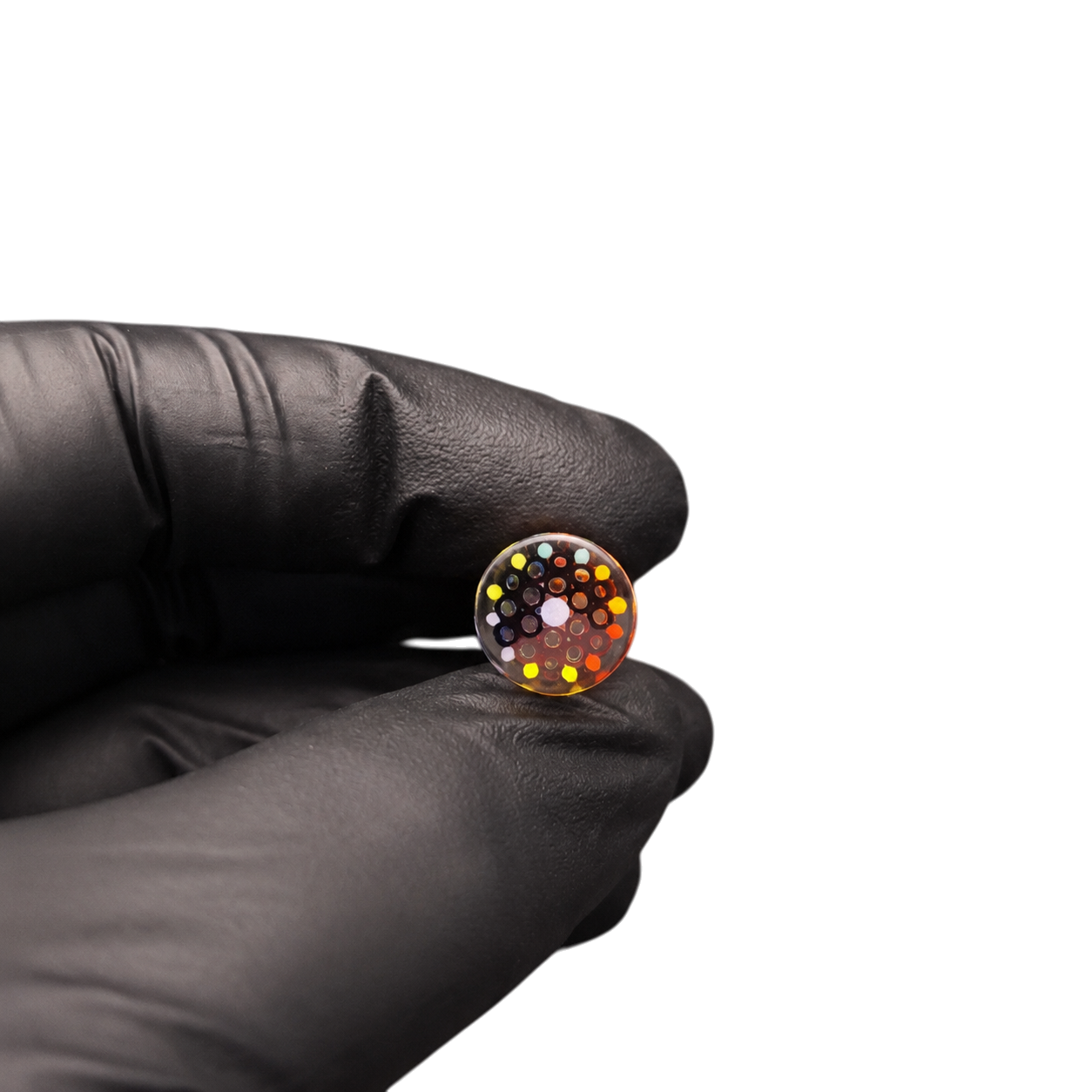 Glas Tip Rainbow Core – 10 mm – Handcrafted