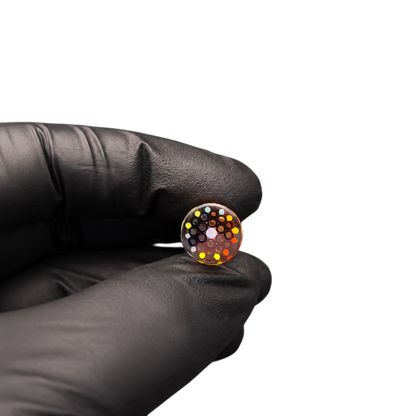 Glas Tip Rainbow Core – 10 mm – Handcrafted