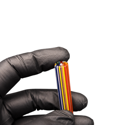 Glas Tip Rainbow Core – 10 mm – Handcrafted