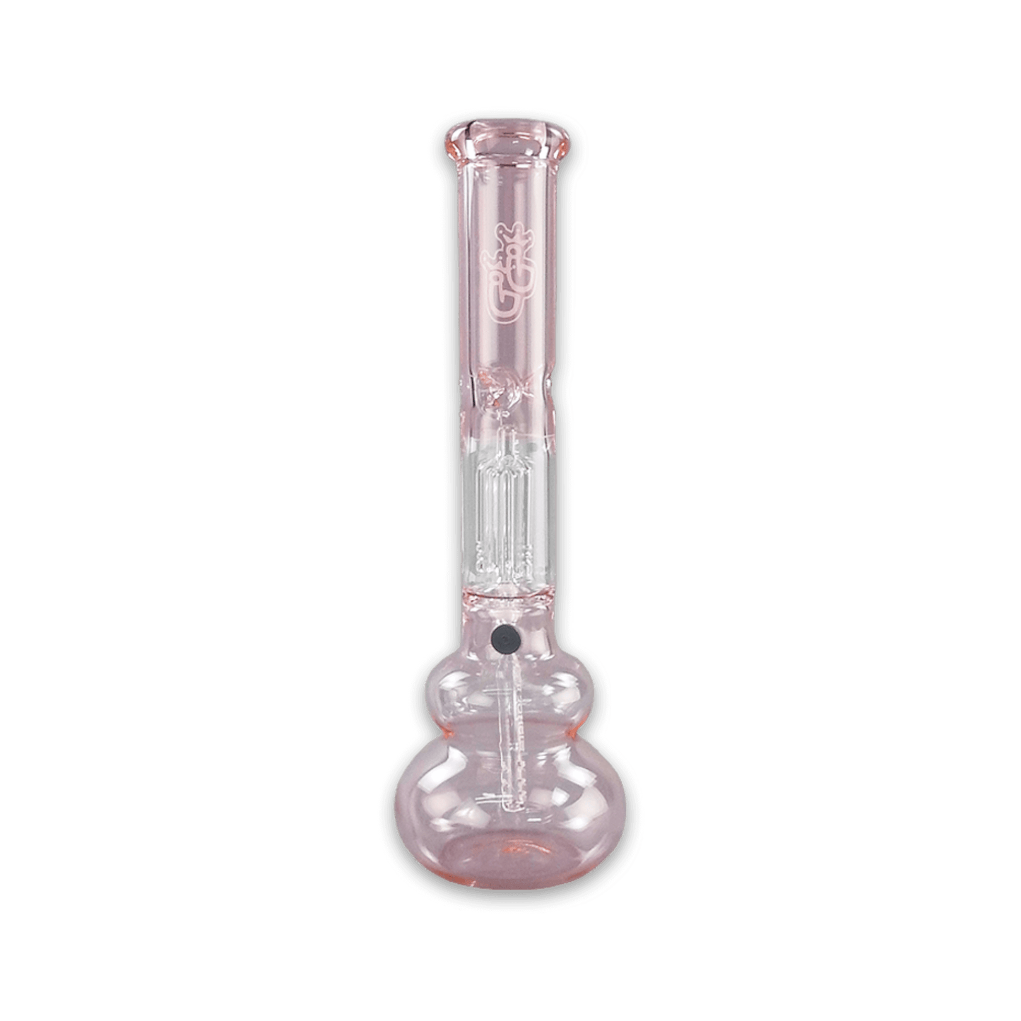 Pinke Jelly Joker Bong mit Perkolator