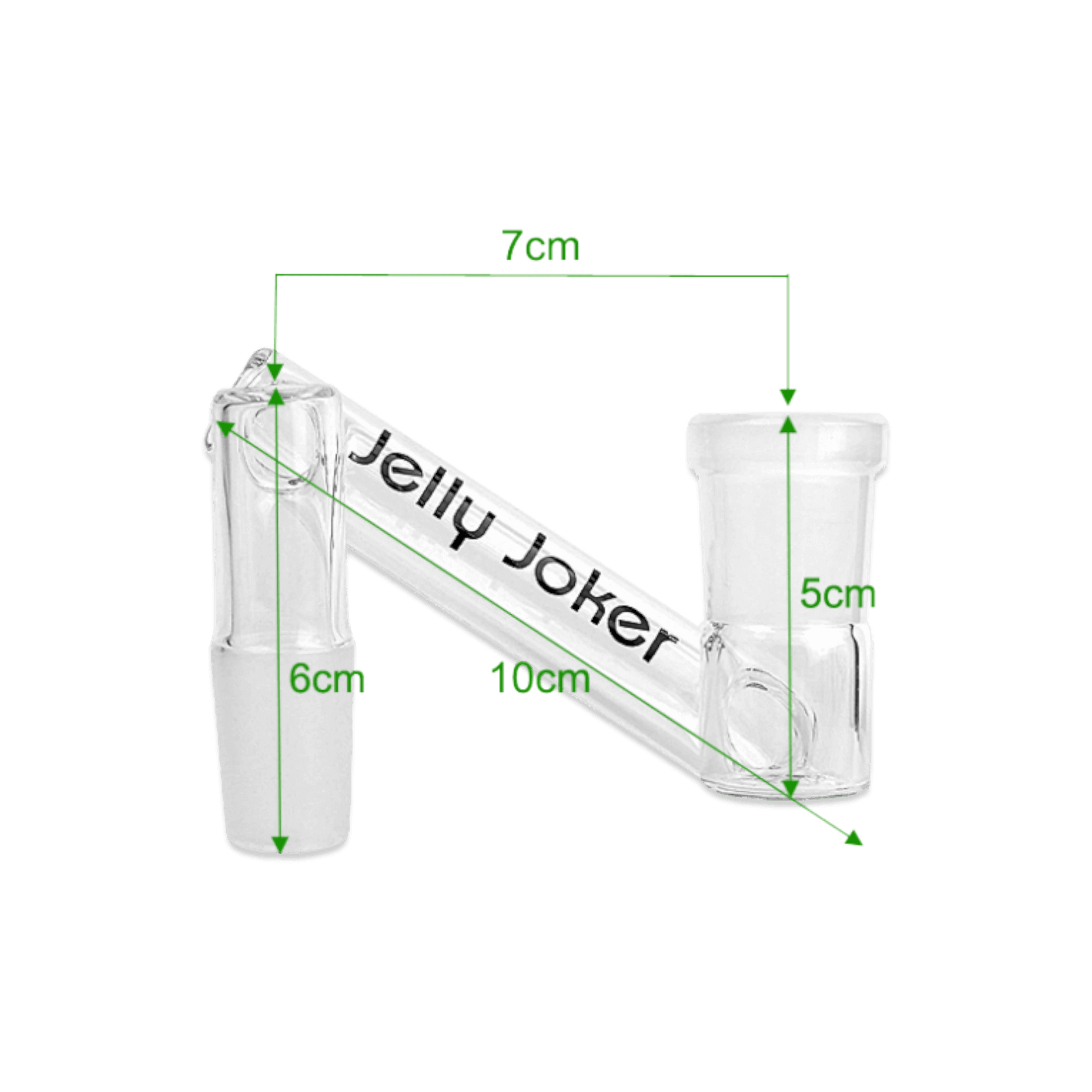 Drop Down Adapter 18,8 mm aus Glas