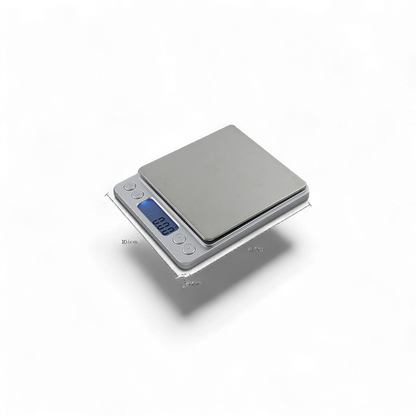 Digitalwaage HY-i2000 mit 1000g, 2000g und 3000g Kapazität, 0,1g Genauigkeit, erhältlich bei Pief-Leaf®