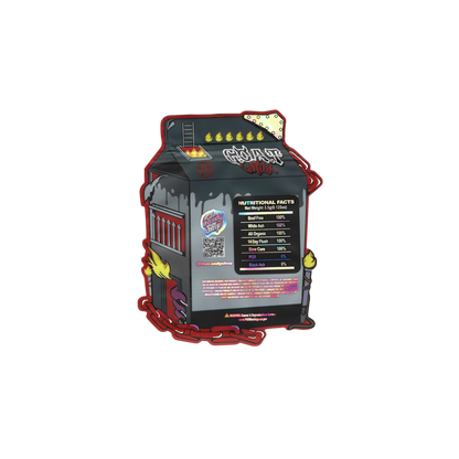 10x Goat milk shaped Mylar Bag 3,5g - Leer