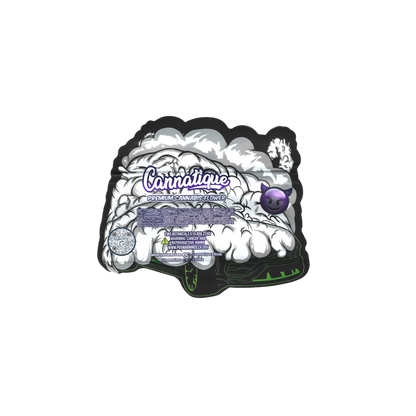 10x Cannatique URUS shaped Mylar Bag 3,5g - Leer