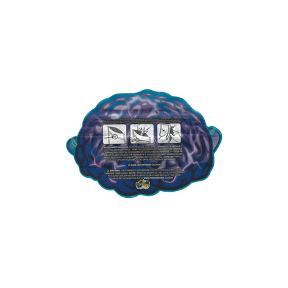 10x LA. TRAFFIC DOPAMINE shaped Mylar Bag 3,5g - Leer