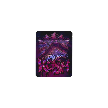 10x Pink Kush Mylar Bag 3,5g - Leer