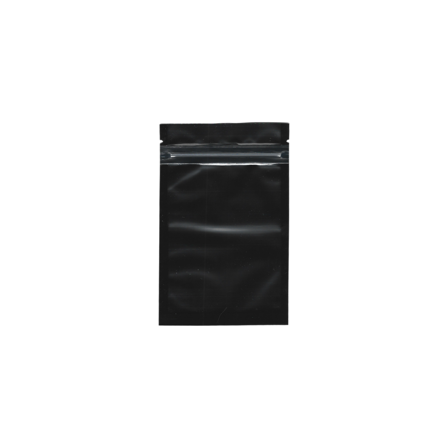 100x Black Mylar Bag Sichtfenster 3,5-7g - Leer