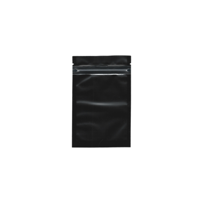 100x Black Mylar Bag Sichtfenster 3,5-7g - Leer