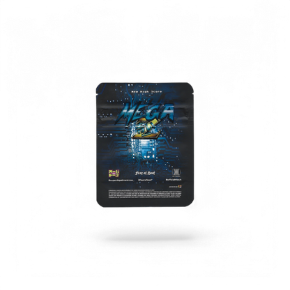 10x Super Dope MegaZ Blue Mylar Bag 3,5g - Leer