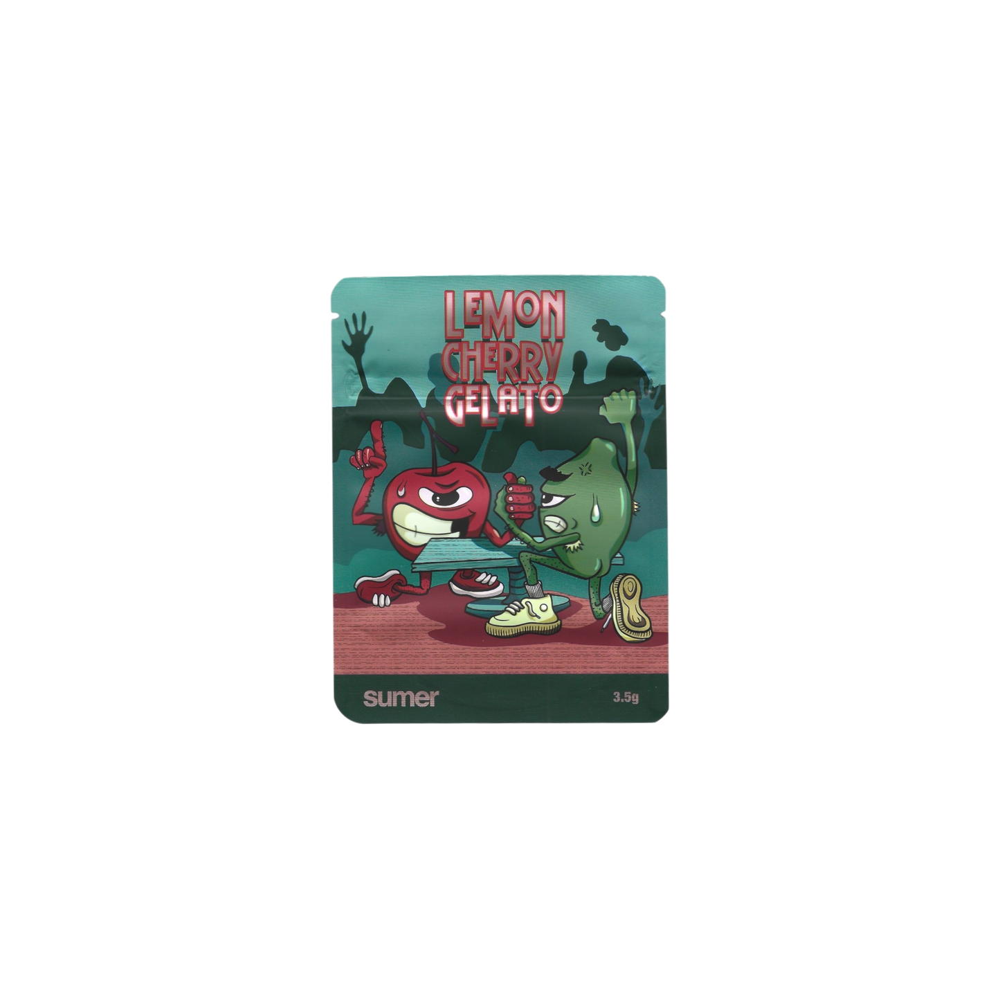 Lemon Cherry Gelato Mylar Bag 3,5g - Leer