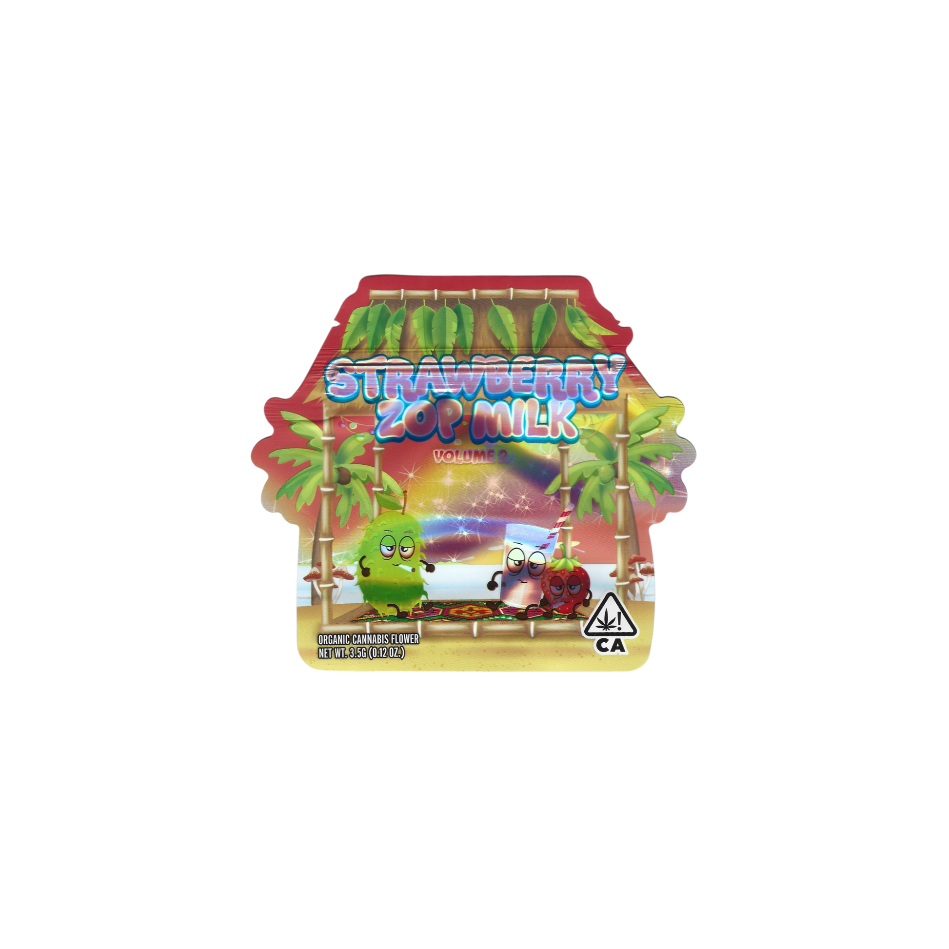 10er-Set Zour Zop Mylar Bags (3.5g, leer) – auffälliges Design, luftdicht & perfekt zum Sammeln.