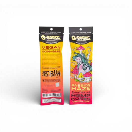 G-ROLLZ Passion Haze Hemp Cones 2 Stück
