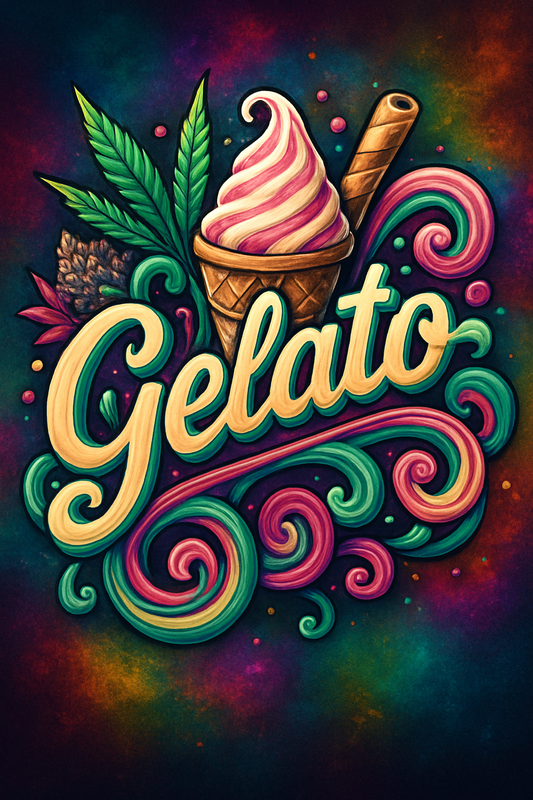 Gelato feminisierte Cannabissamen im Detail