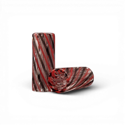 Glas-Tip 12 mm x 30 mm mit 7-Loch-Vortex aus Glas