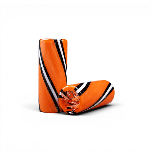 Glas Tip 12 mm – 7 Loch – Orange  Weiß  Schwarz kaufen