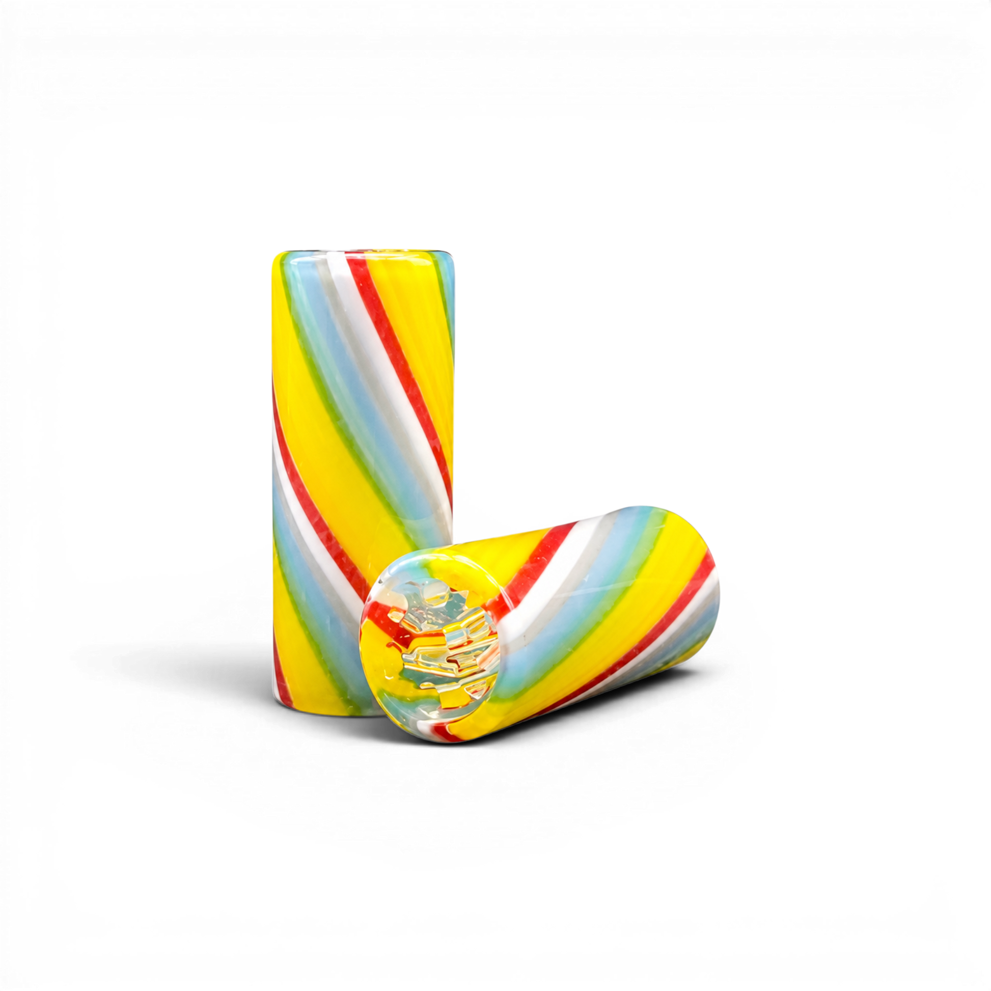 Glas Tip 12 mm 7 Loch Vortex aus Glas