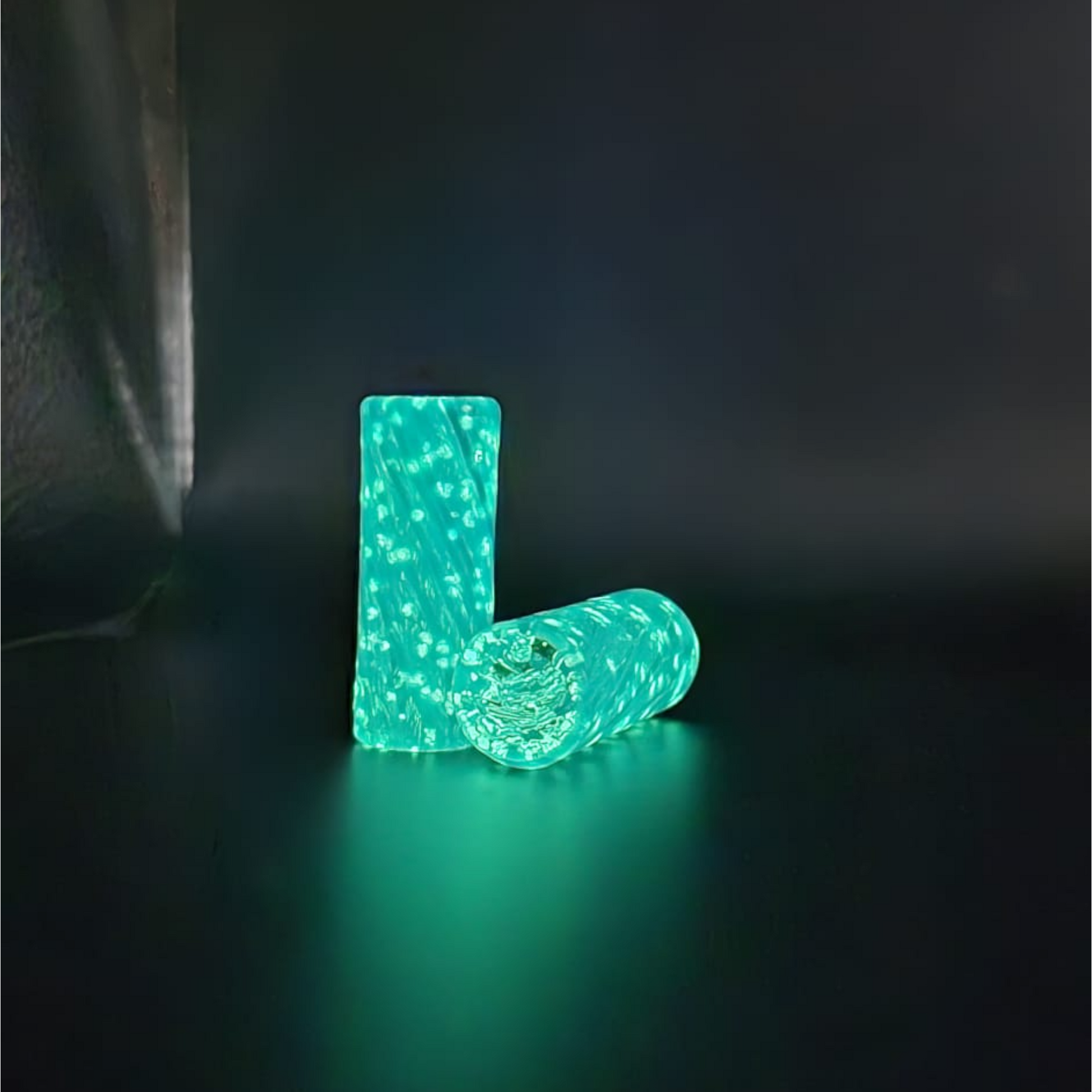 Glas Tip 12mm Glow im Dunkeln