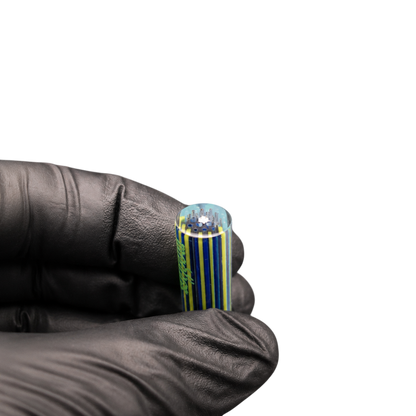 Artist Glas Tip Blue Rainbow Core 46,8 mm von MADTIPS