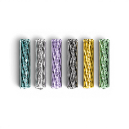 Glas Tip 6 mm 7-Loch 30 mm in verschiedenen Farben