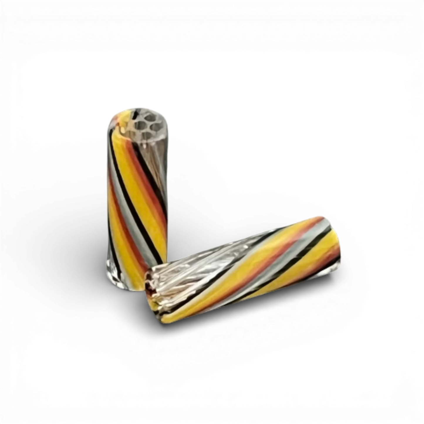 Glas Tip 9 mm 7 Loch Vortex aus Glas