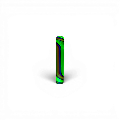Glas Tip Multicolor Unikat UV BradB Glass