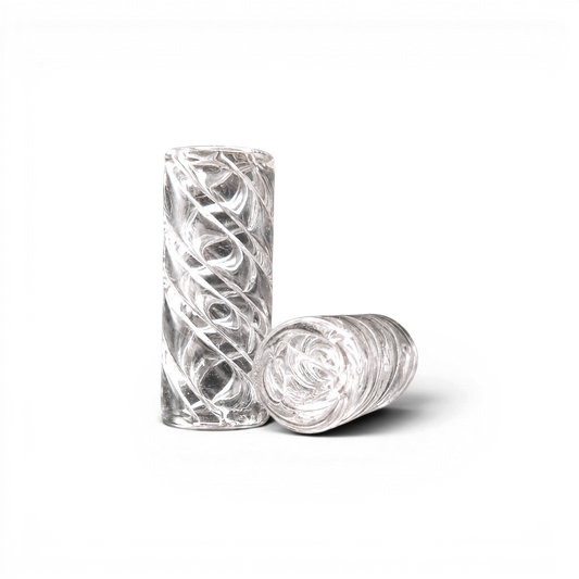Glas Tip „Triple Twist“ – 12 mm  – 7 Hole Vortex