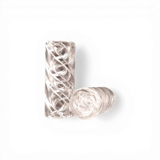 Glas Tip Triple Twist klar 12 mm
