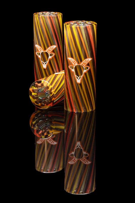 Glas Tip Truckin 11 Hole Roll with the Goat Artist Tip