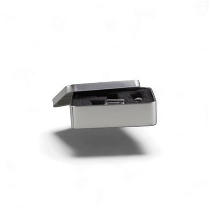 Glasbanger Set Einzelteile – Banger und Carb Cap aus Glas, 14F