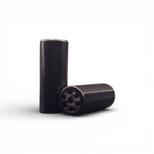 Glastip 12 mm 7 Loch schwarz