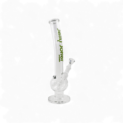 Greenline Bong JJ-S-005 – 45 cm – Borosilikatglas – Geschwungener Hals – Schlitzdiffusor – Jelly Joker