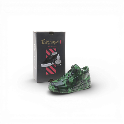 Grinder „Tear Force1“ Camouflage Grün Sneaker Design