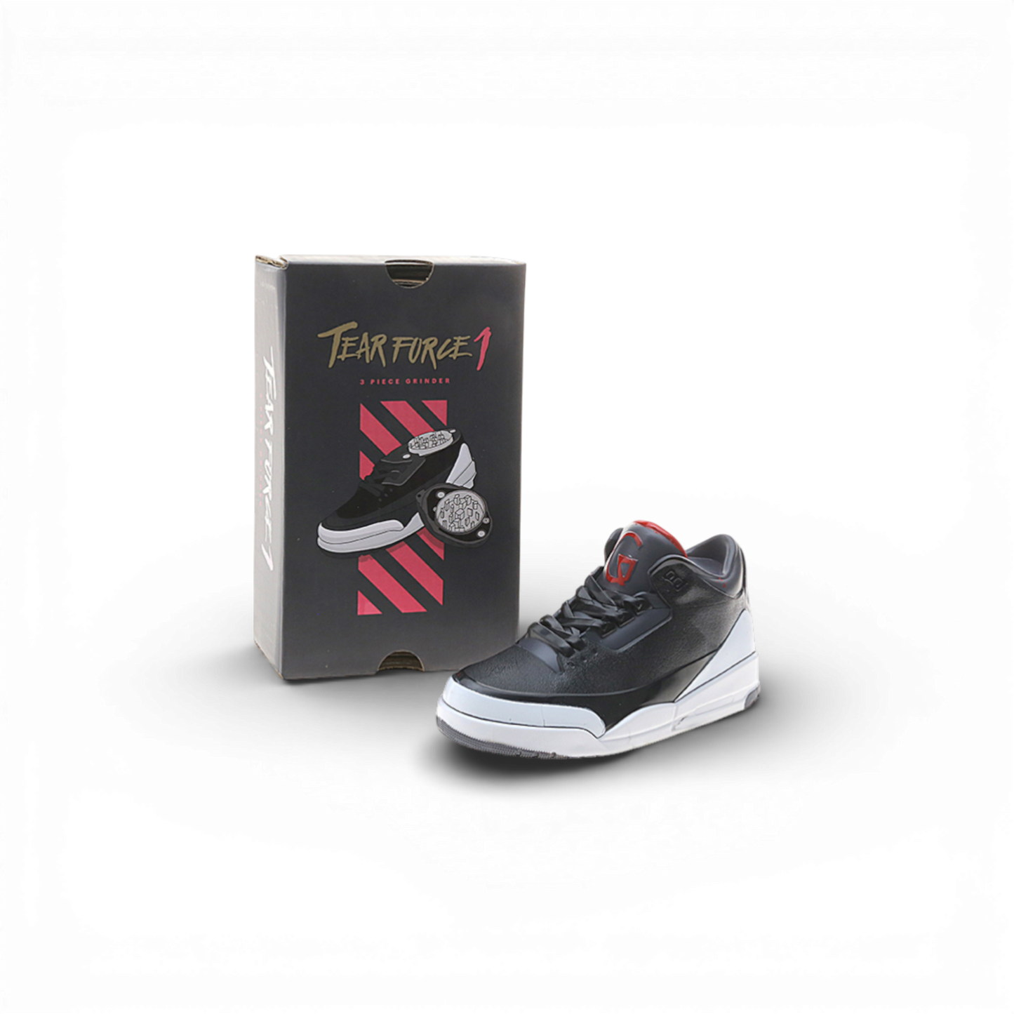 Grinder „Tear Force1 Schwarz“ Sneaker Design